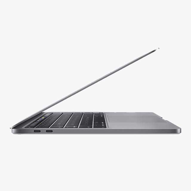 Side View of 2020 Apple MacBook Pro 13