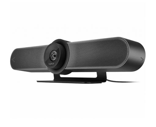 Side View of Logitech Meetup Videoconferencing Unit