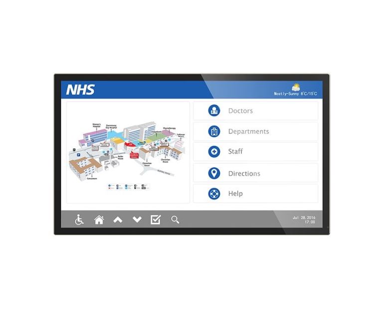 32″ AllSee Touch Screen