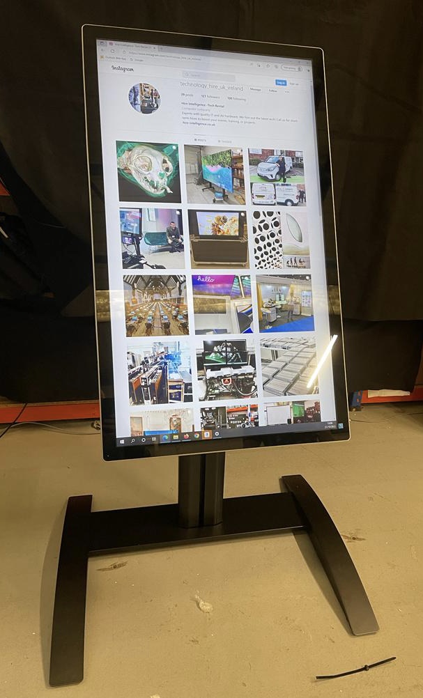 Big Tablet Touch Screen Hire