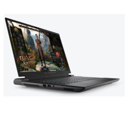 Side view of Dell Alienware 4090 Gaming Laptop